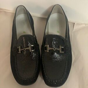 WALDLAUFER MOCCASINS WEITE G BLACK SHOES SIZE GR 5 , ‎ 71/2, 9